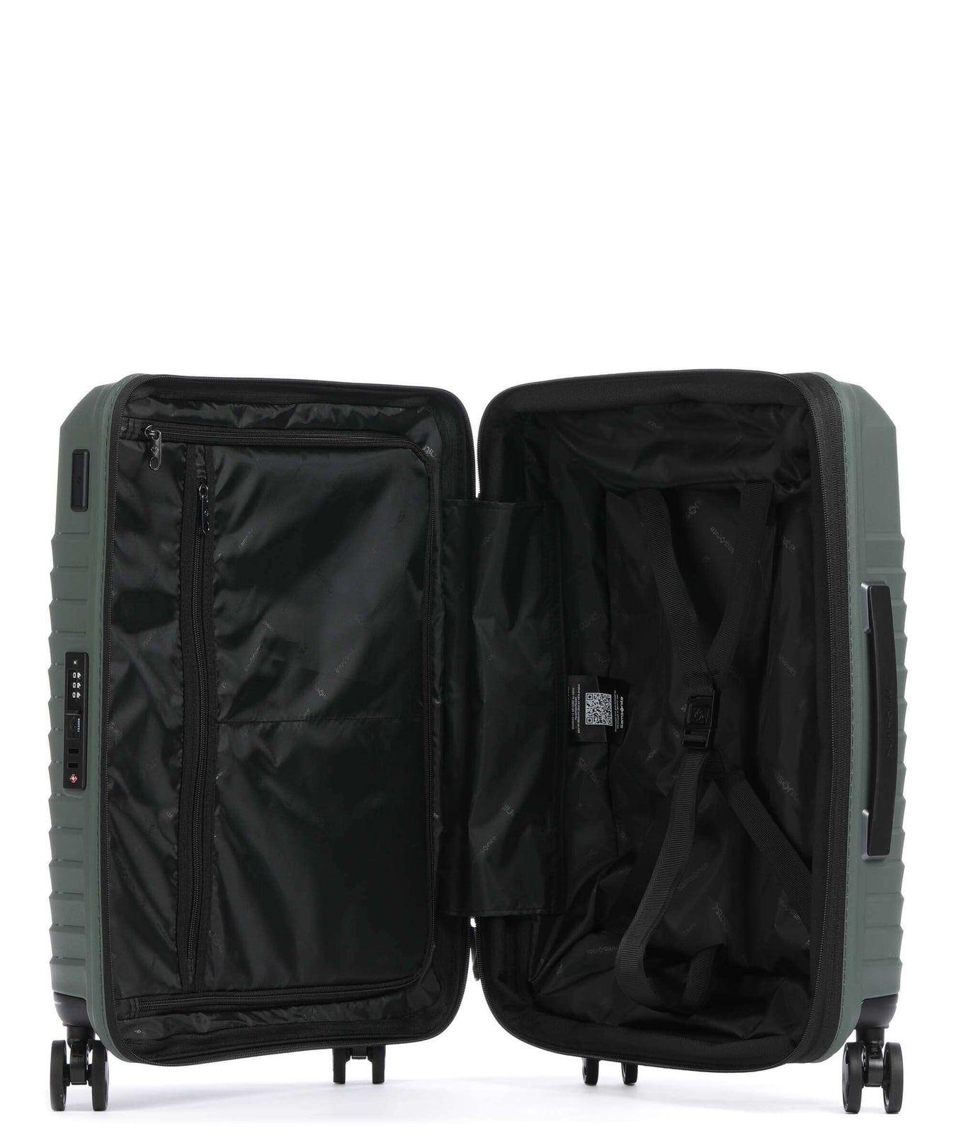 Samsonite Intuo Spinner (4 wheels) olive green