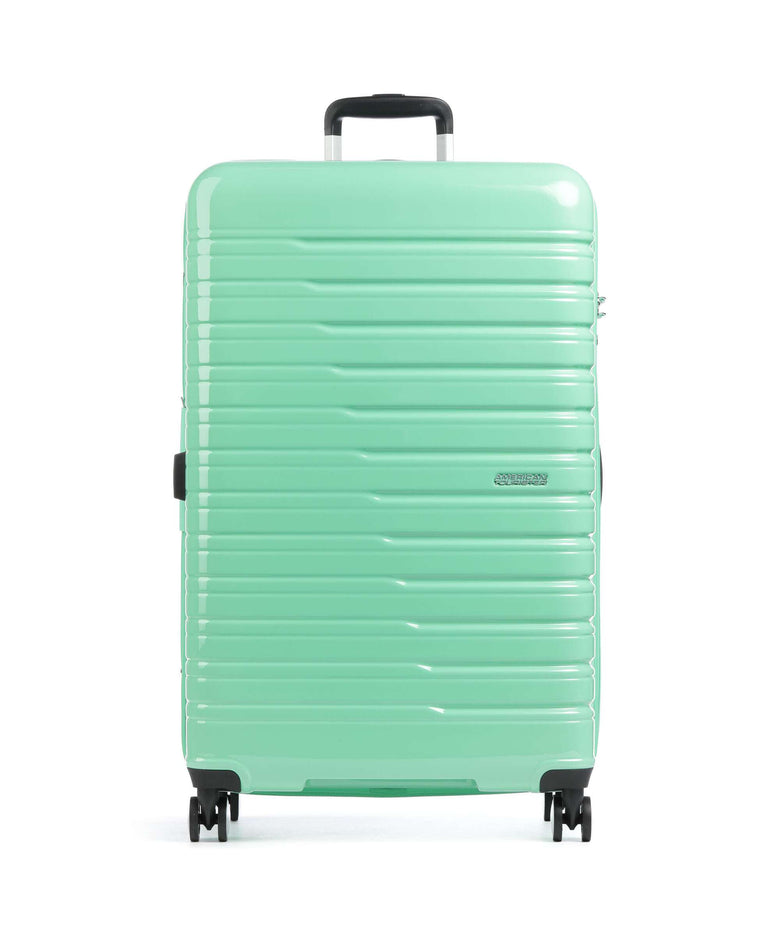 American Tourister Flashline Pop Spinner (4 wheels) light green