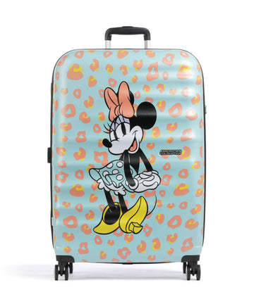American Tourister Wavebreaker Disney Maleta con 4 ruedas minnie pastel dots