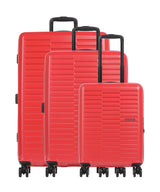 American Tourister Sunset Hills Juego de maletas (4 ruedas) apple red