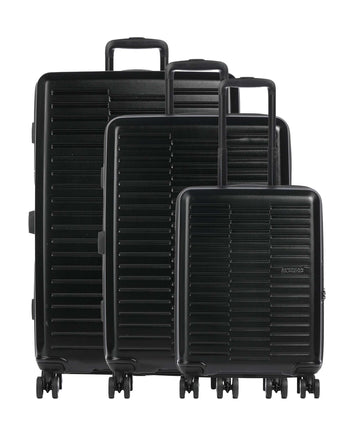 American Tourister Sunset Hills Juego de maletas (4 ruedas) black