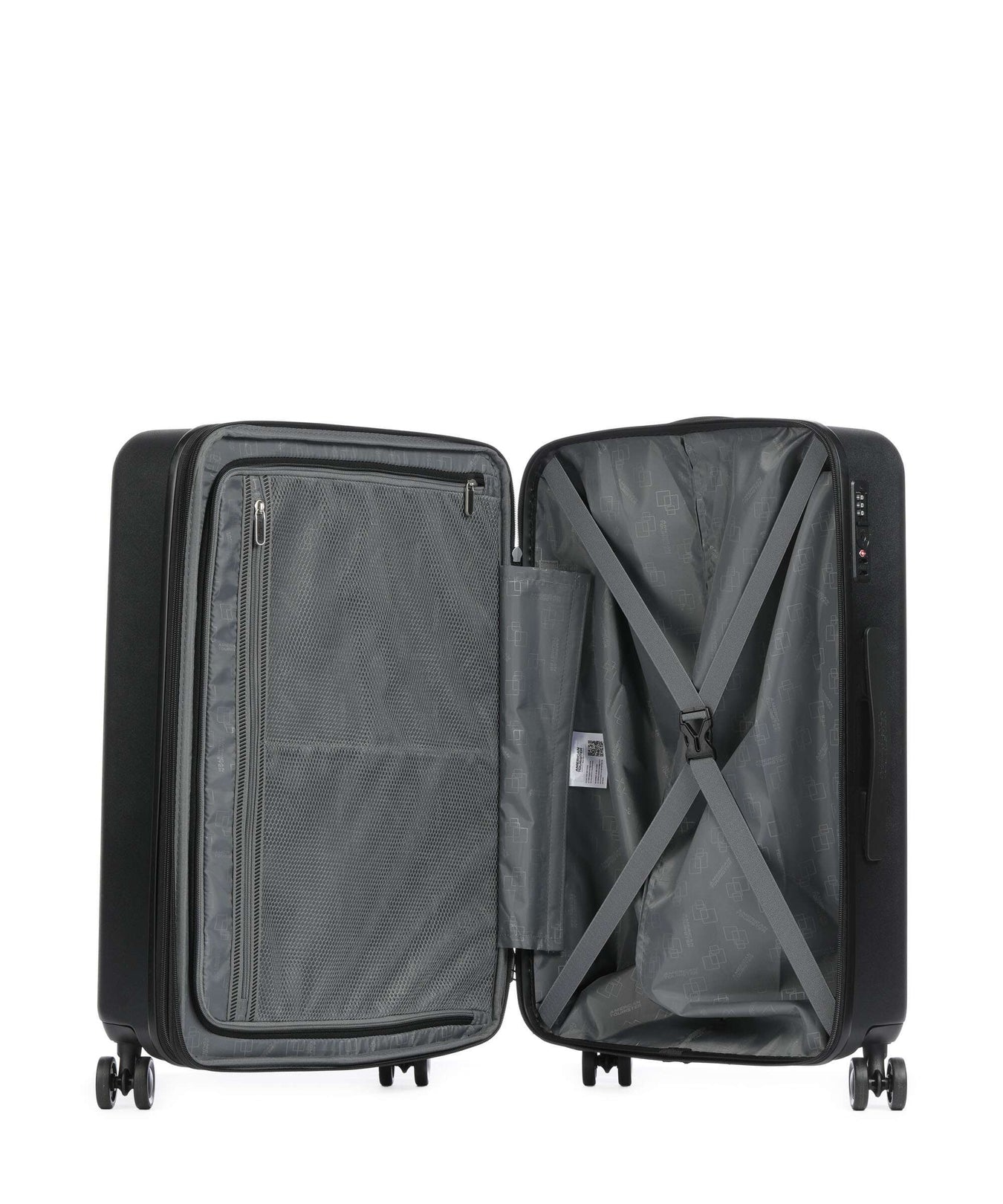 American Tourister Dynabelt Spinner (4 wheels) volcano black