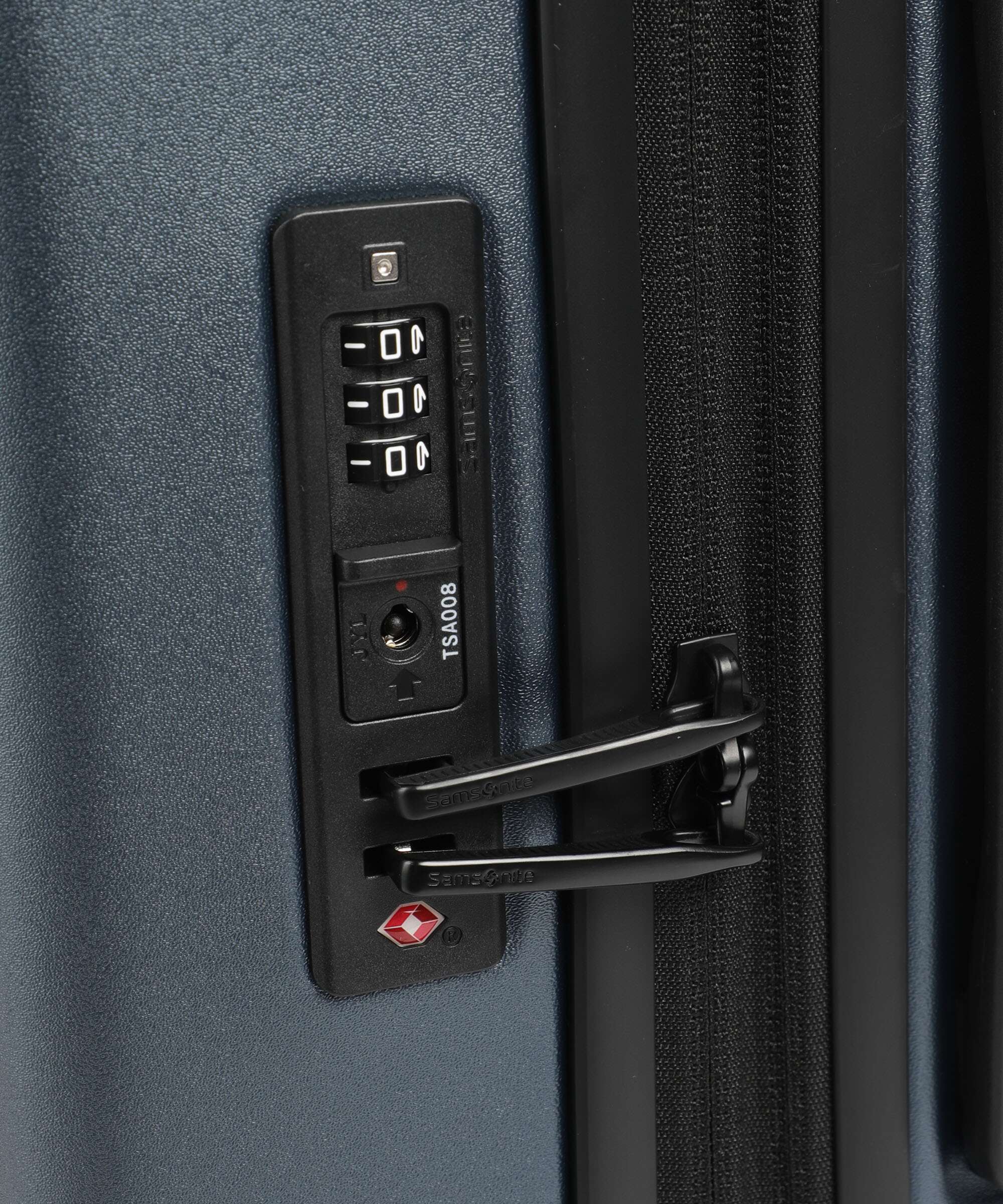 Samsonite Fyrm Spinner (4 wheels) steel blue