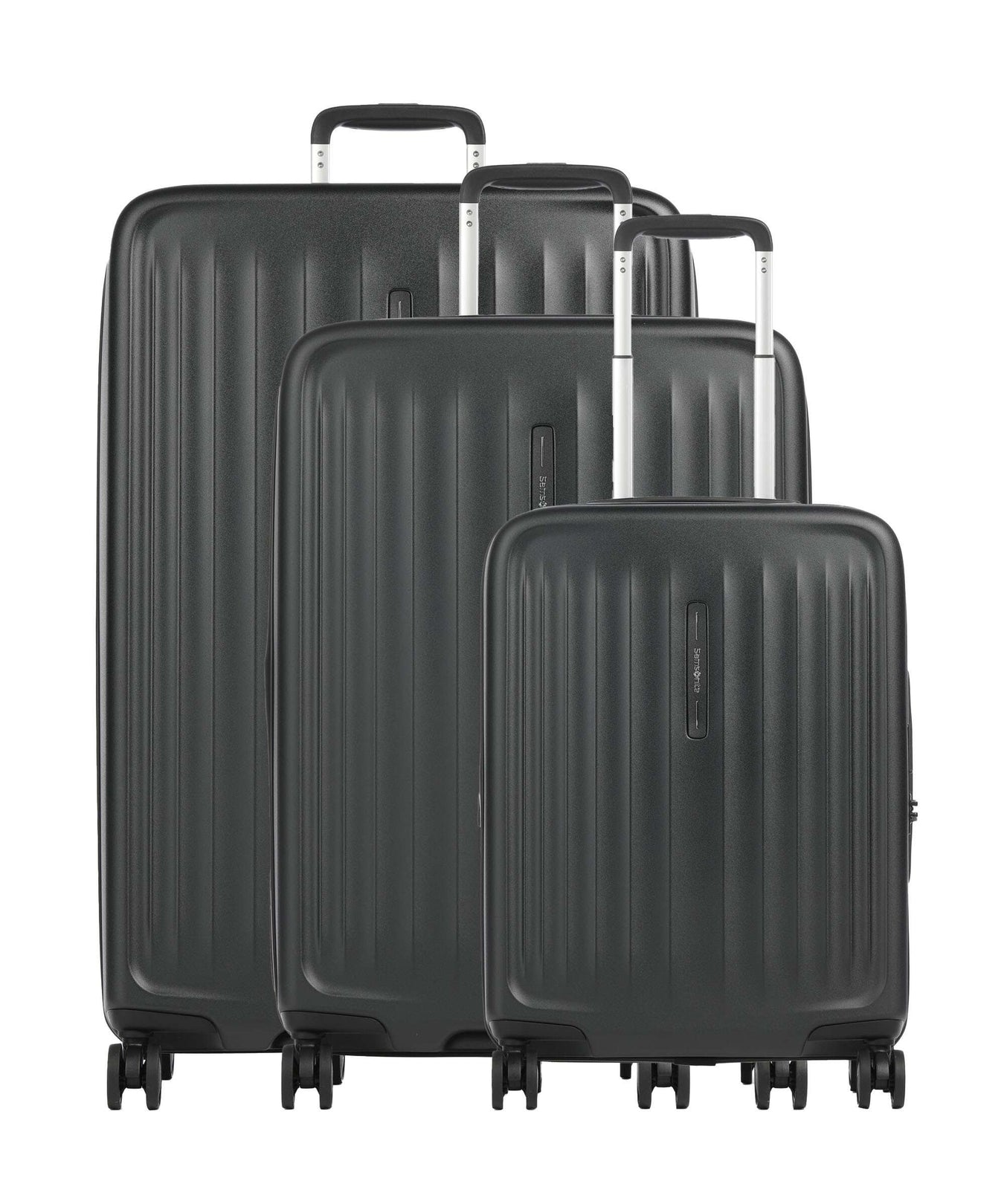 Samsonite Fyrm Suitcase set (4 wheels) graphite