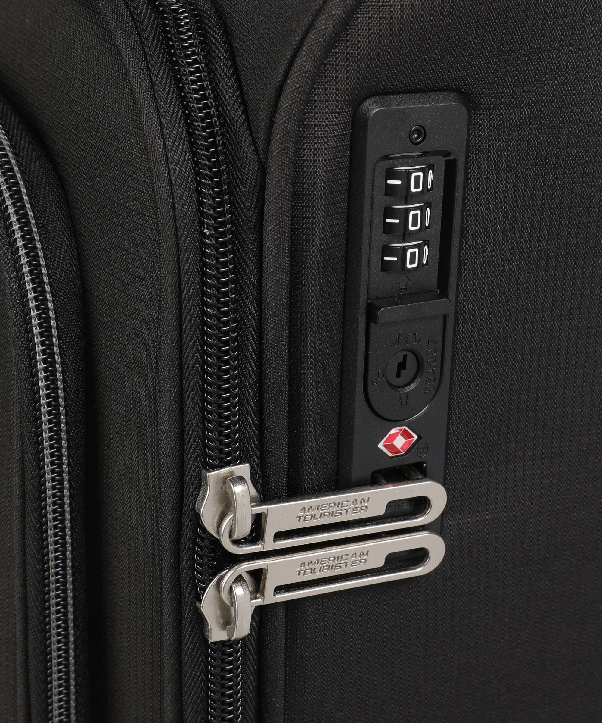 American Tourister Cloudrider S Spinner (4 wheels) jet black