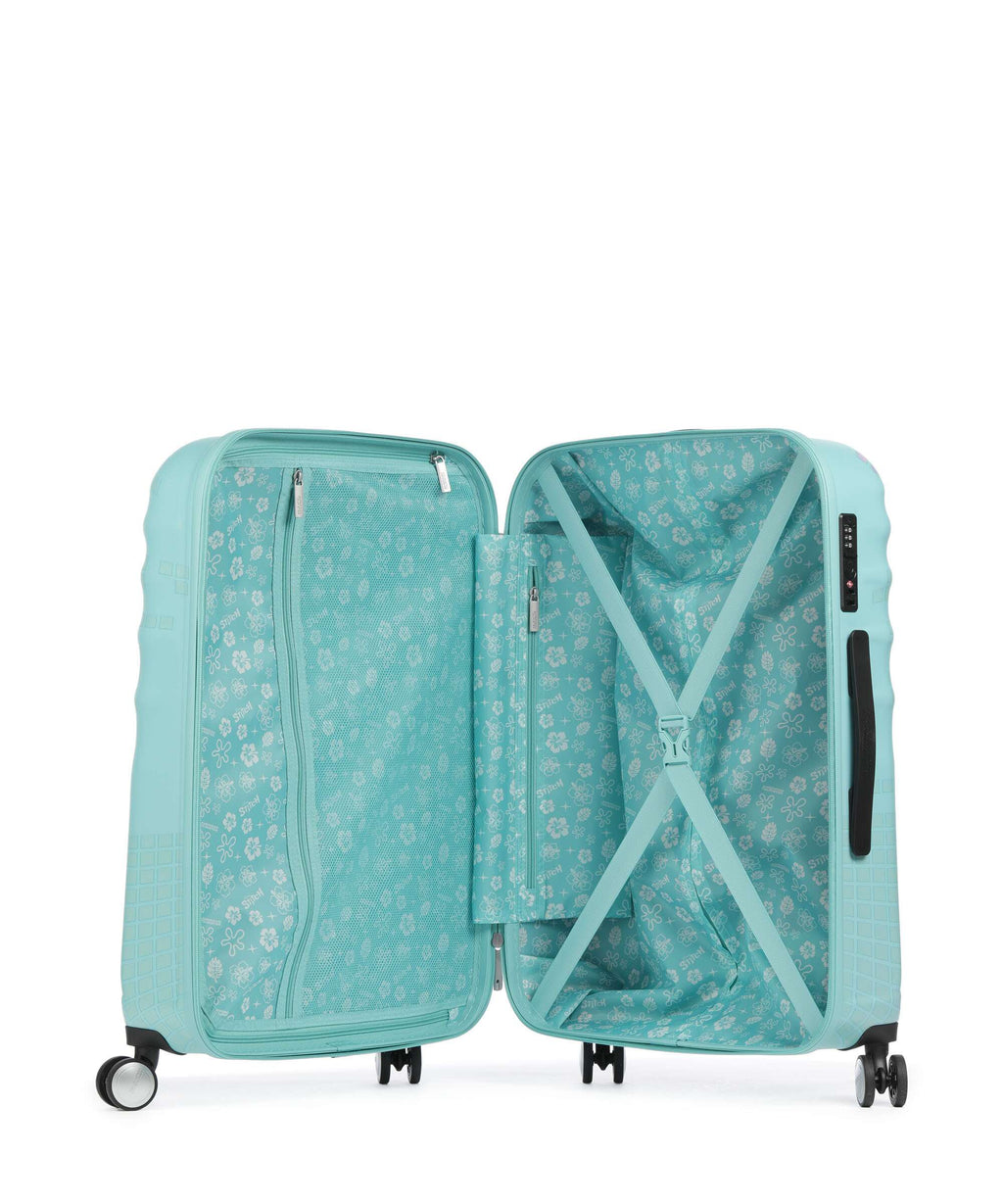 American Tourister Wavebreaker Disney Spinner (4 wheels) stitch flower
