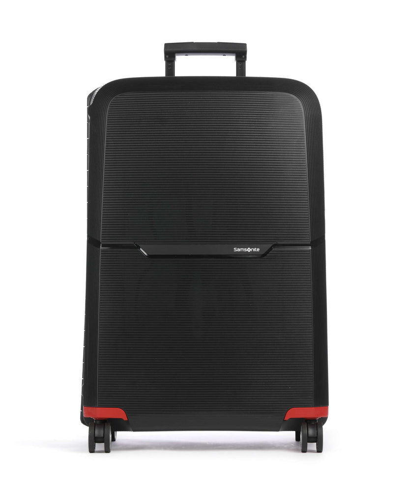 Samsonite Magnum Eco Spinner (4 wheels) black/red