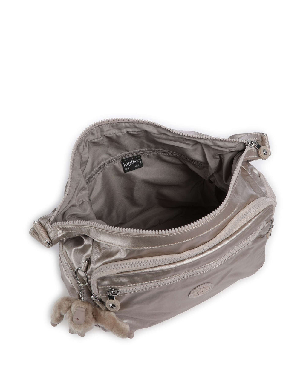 Kipling Basic Gabbie Crossbody bag metallic glow