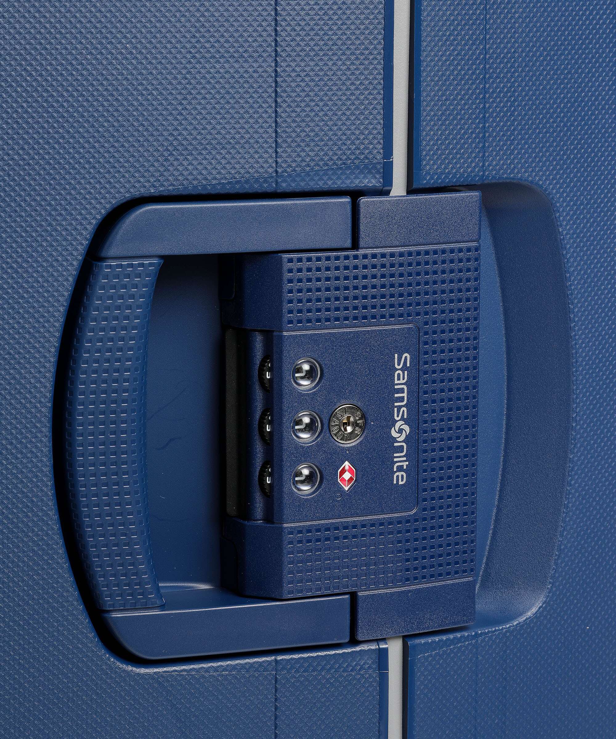 Samsonite S'Cure Spinner (4 wheels) dark blue