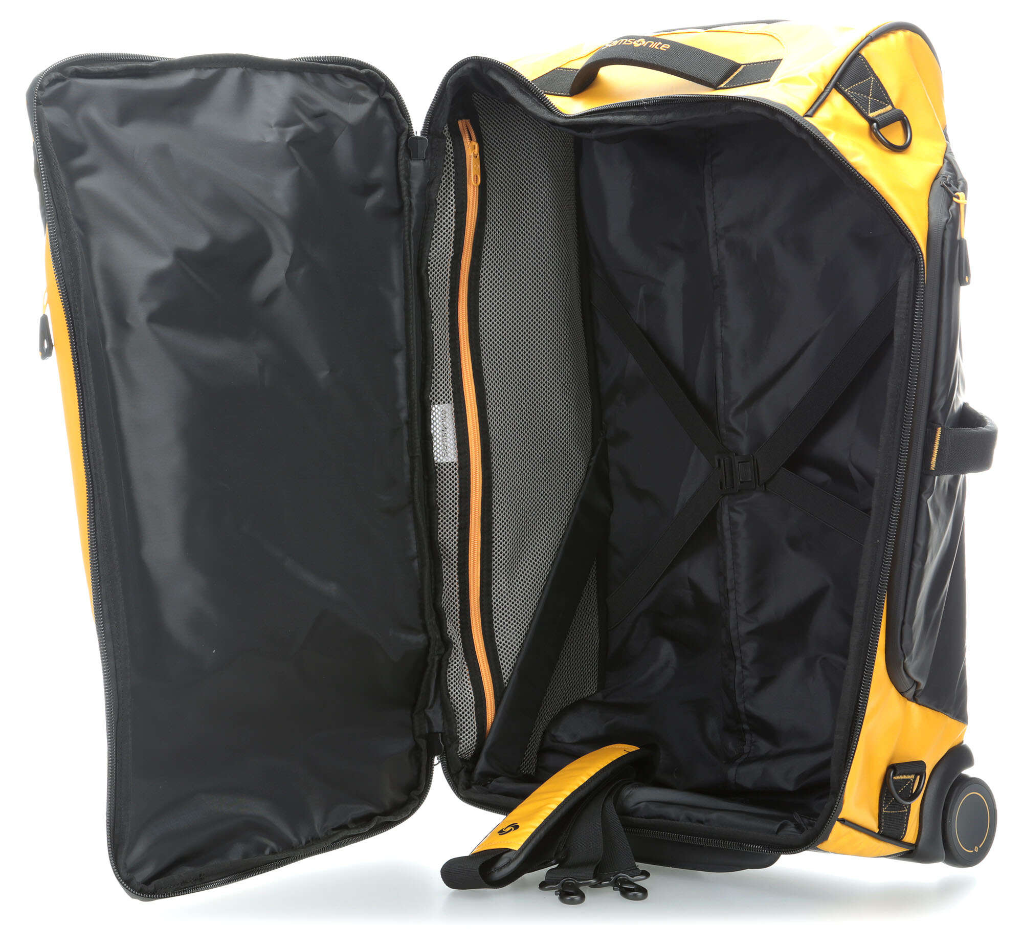 Samsonite Paradiver Light Travel bag with wheels yellow