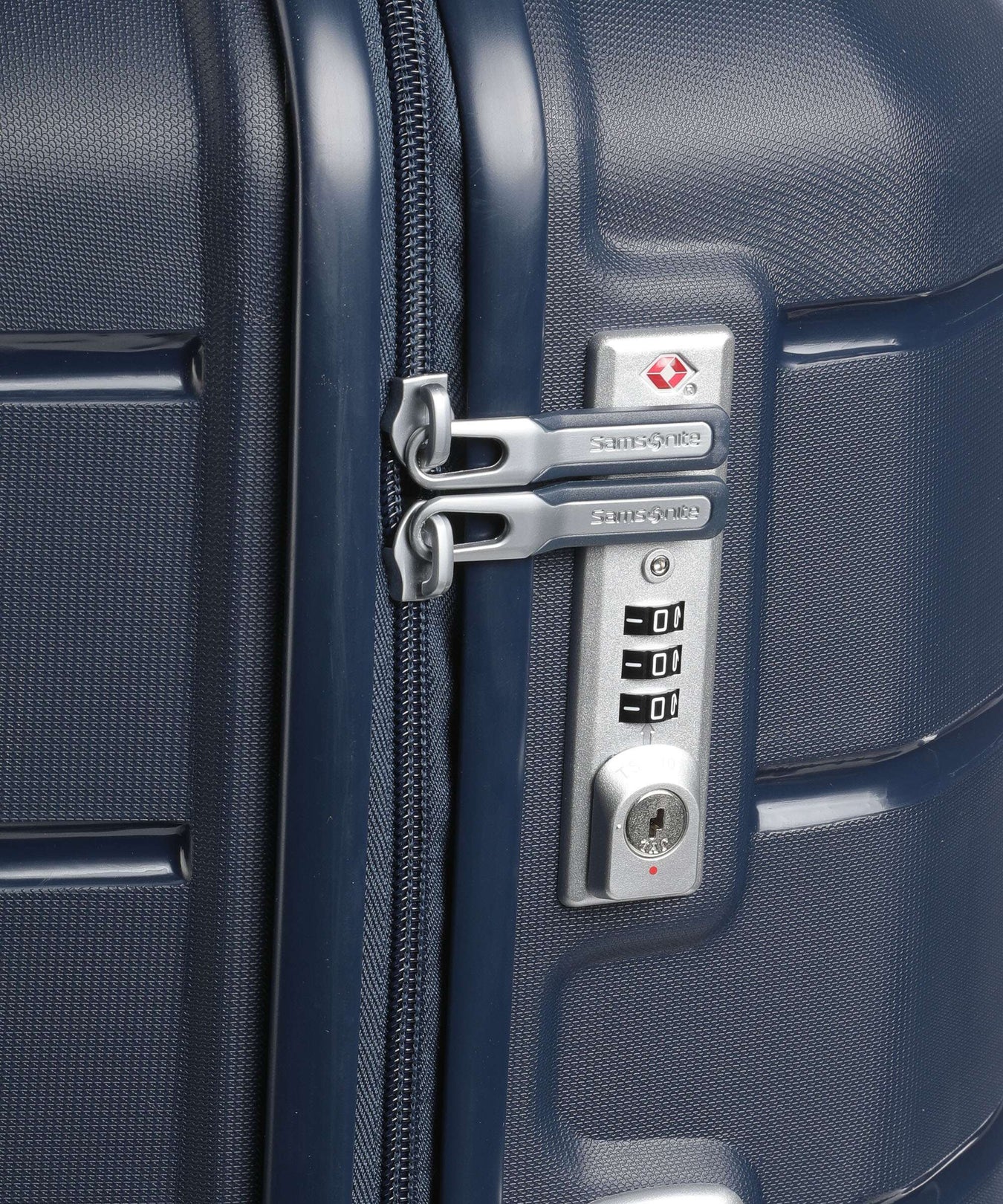 Samsonite Flux Exp Spinner (4 wheels) navy blue