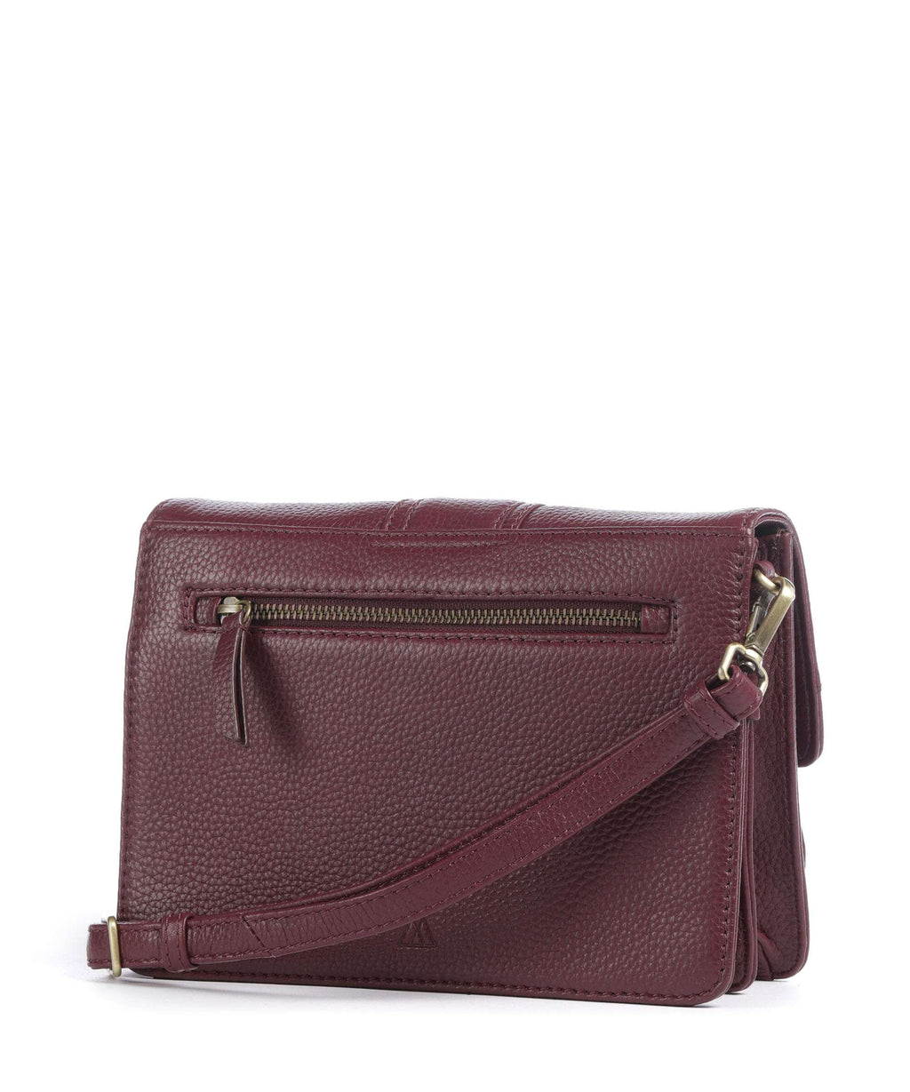Markberg Jane Crossbody bag burgundy/gold