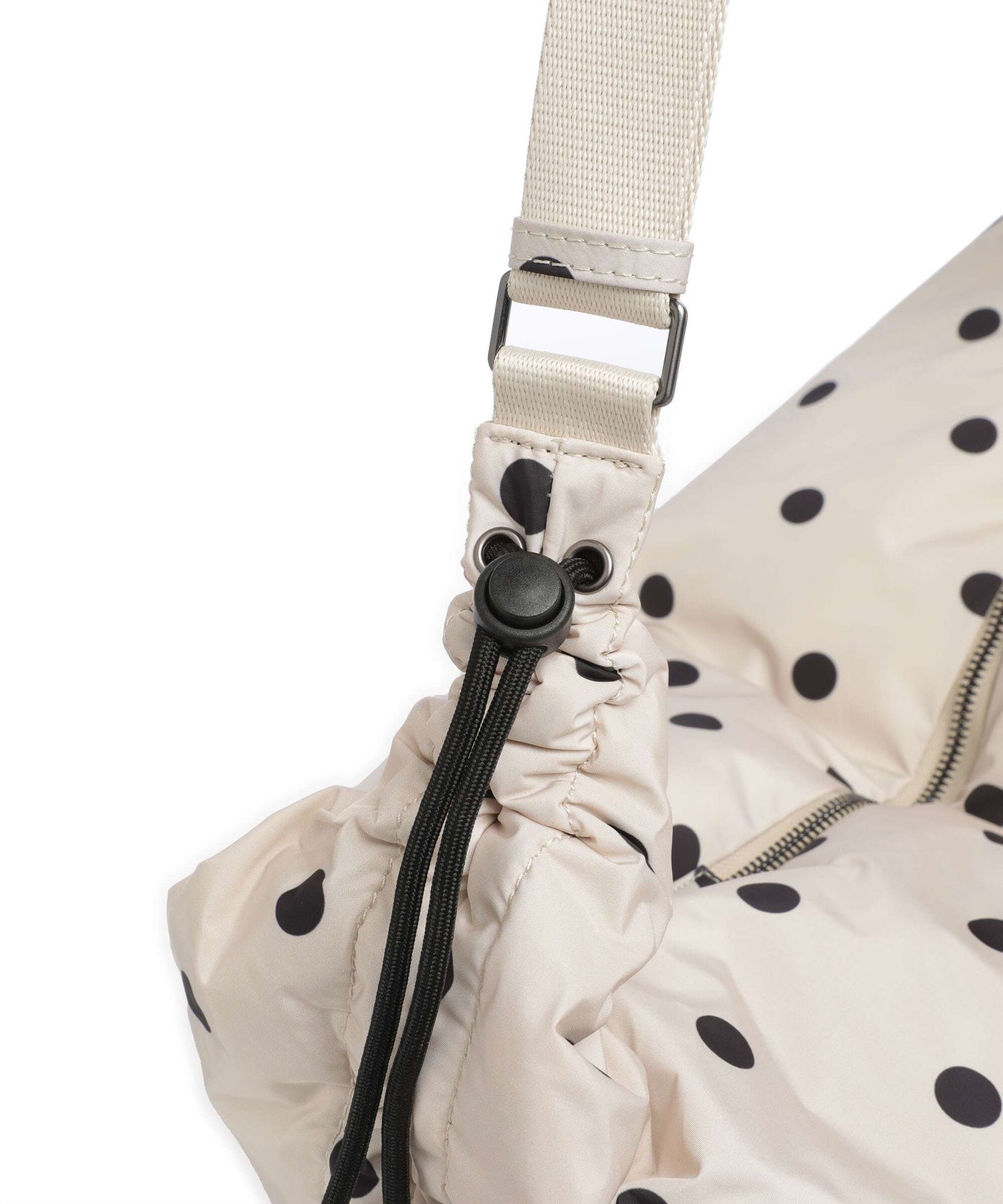 Markberg Alpine Hobo bag polka dot/creme