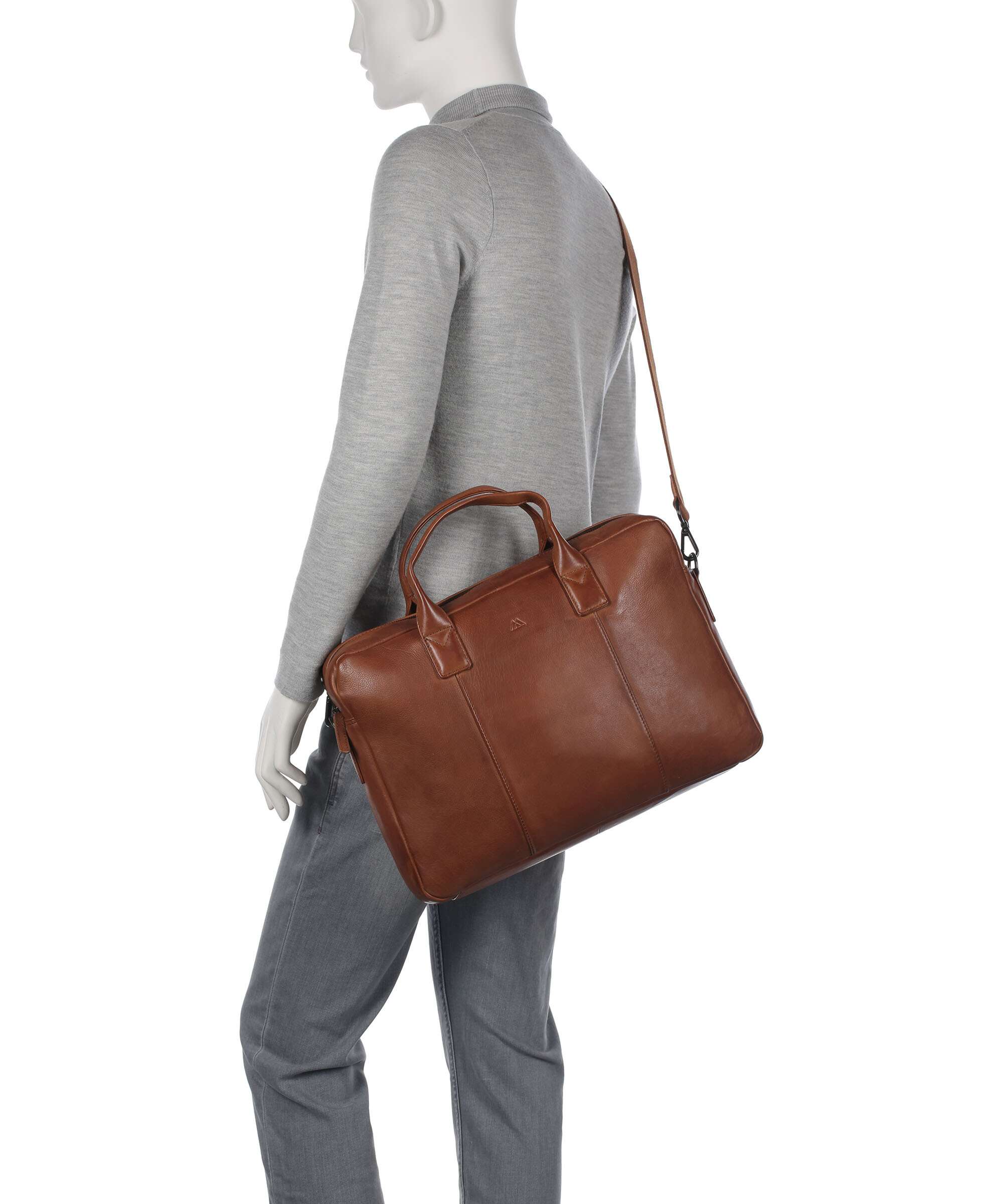 Markberg Axel Briefcase cognac