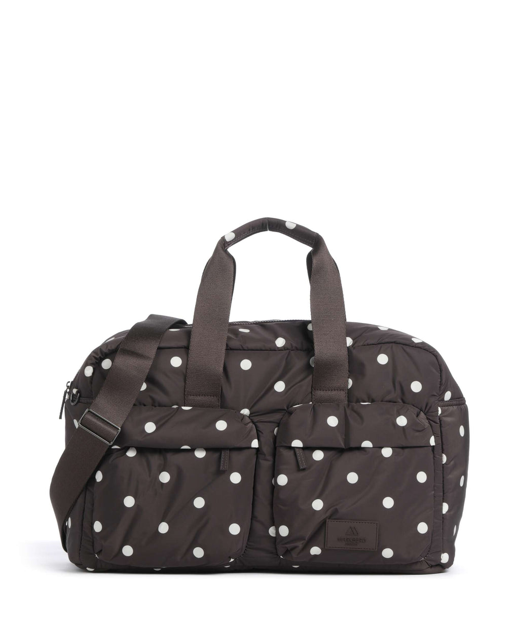 Markberg More Weekend bag polka dot/brown