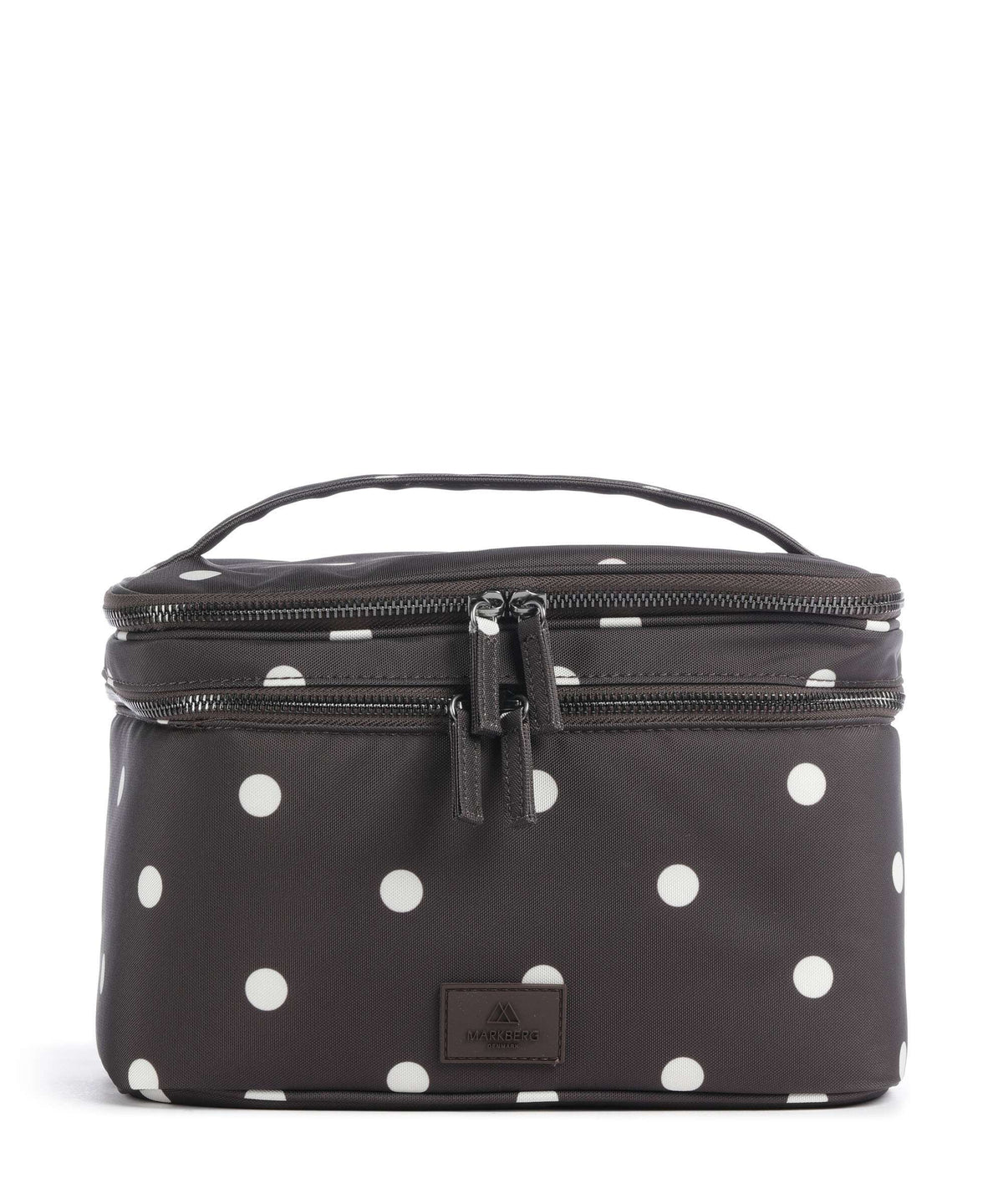 Markberg Treasure Toiletry bag polka dot/brown