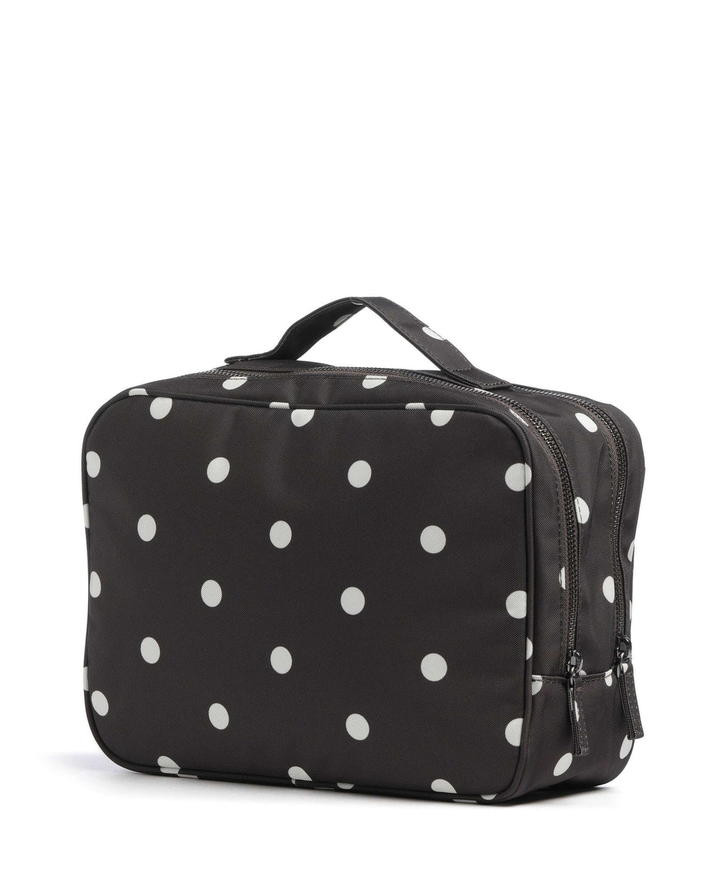 Markberg Guard Toiletry bag polka dot/brown