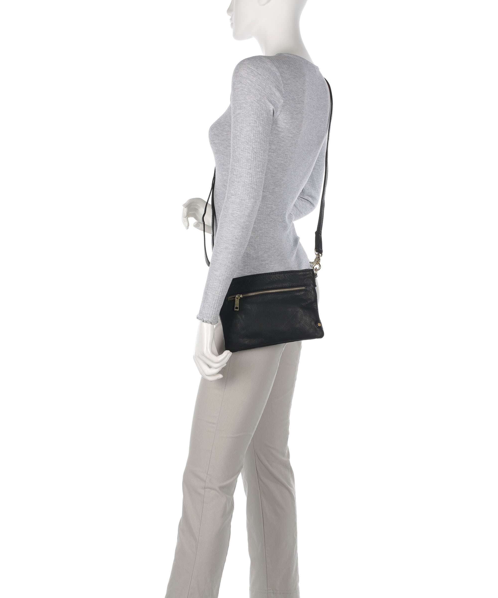 Depeche Golden Chic Crossbody bag black