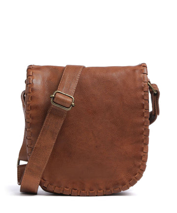 Depeche Tailors Stitch Bandolera cognac