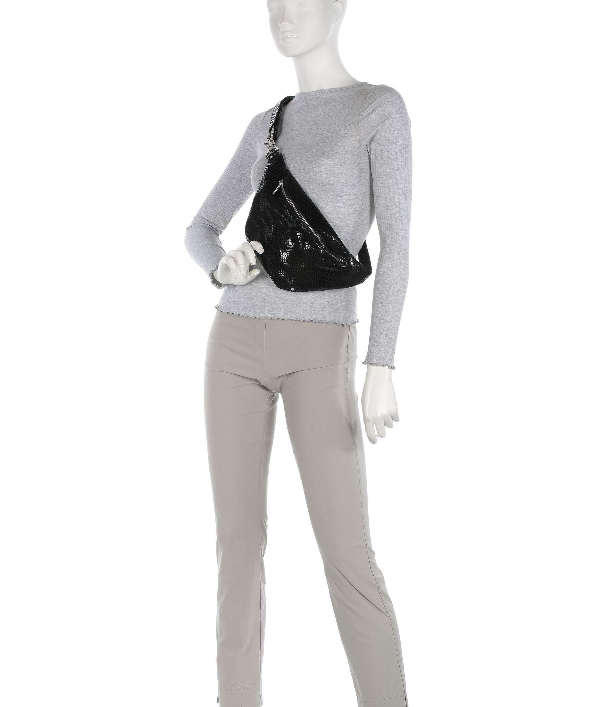Depeche Fashion Favorites Belt bag black croco