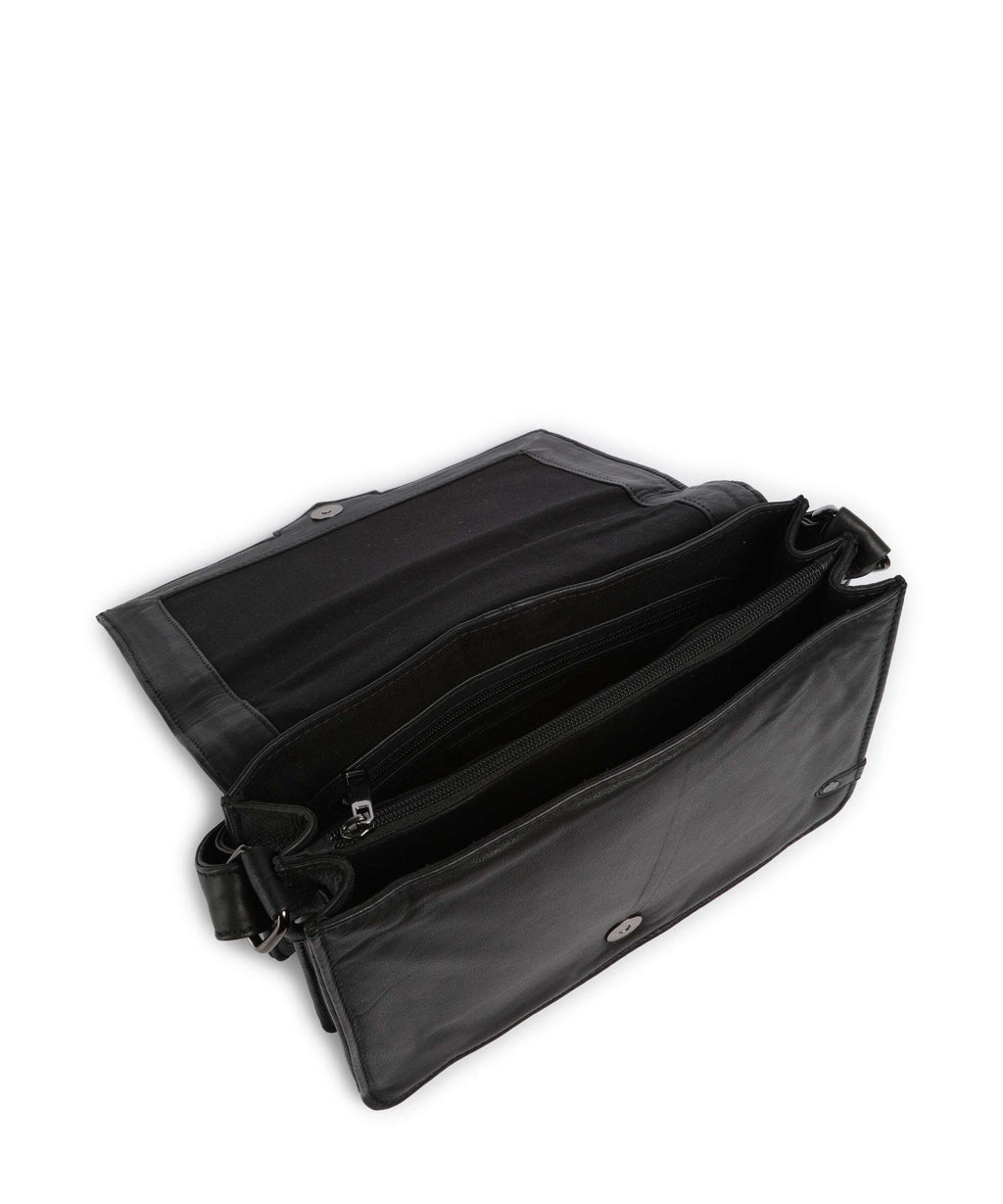 Depeche Night Stories Crossbody bag black/gun metal