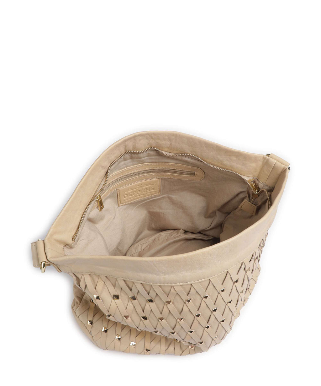 Depeche Sophistication Hobo bag vanilla