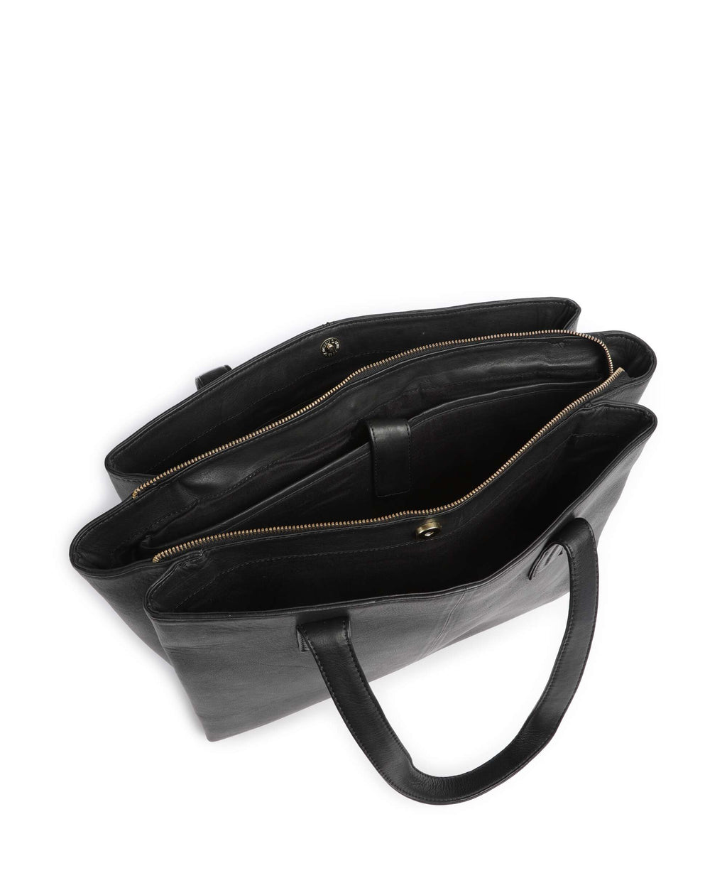 Depeche Golden Chic Tote bag nero