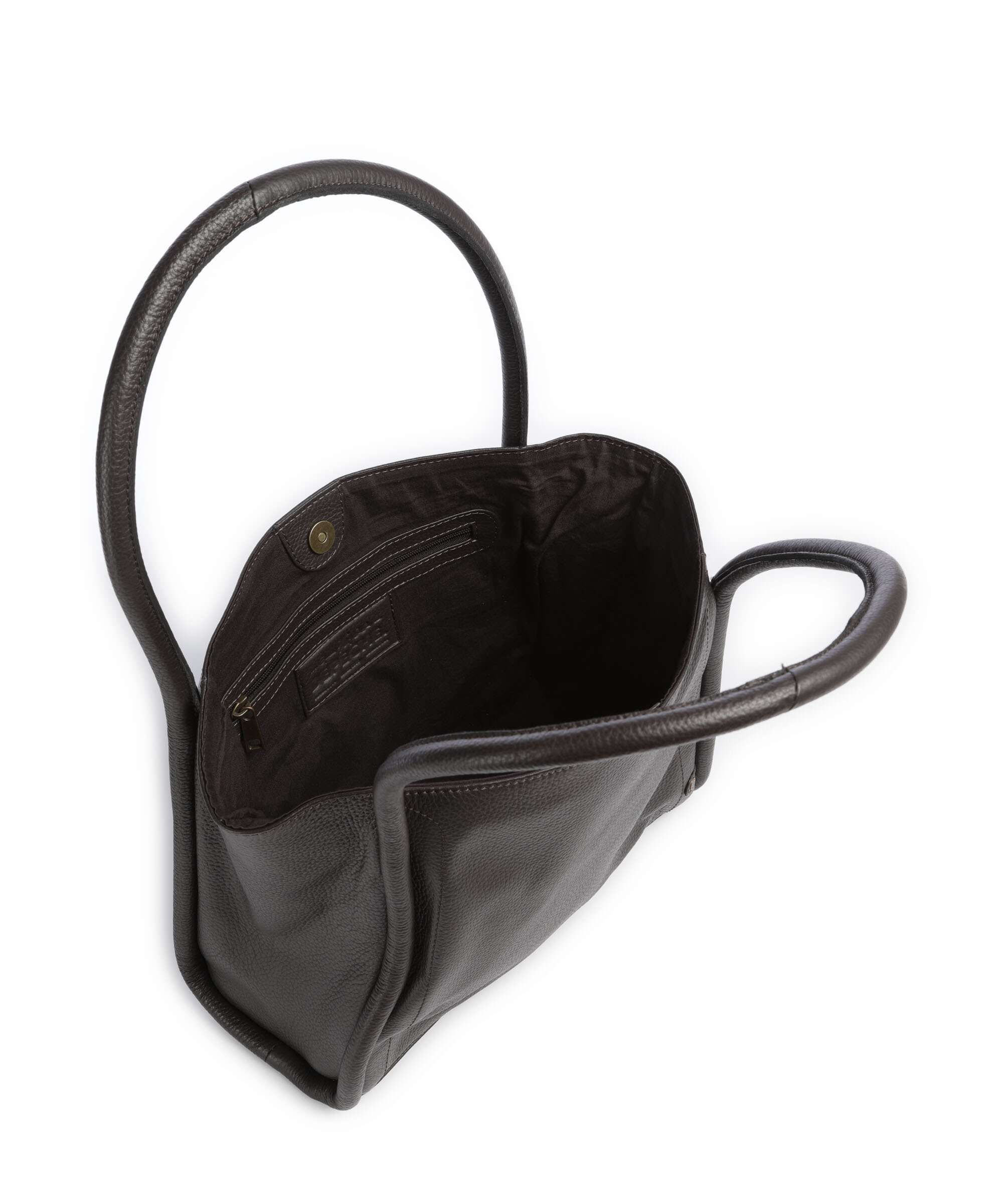 Depeche Vienna Tote bag dark brown