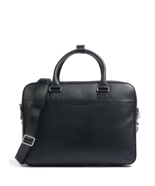 Tiger of Sweden Burin Briefcase black