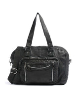 Núnoo Washed Mille Bolsa shopping black