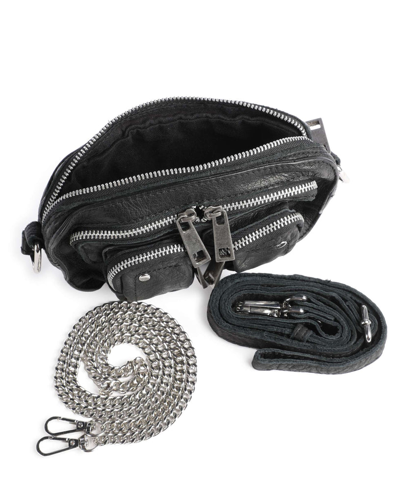 Núnoo River Washed Helena Crossbody bag black