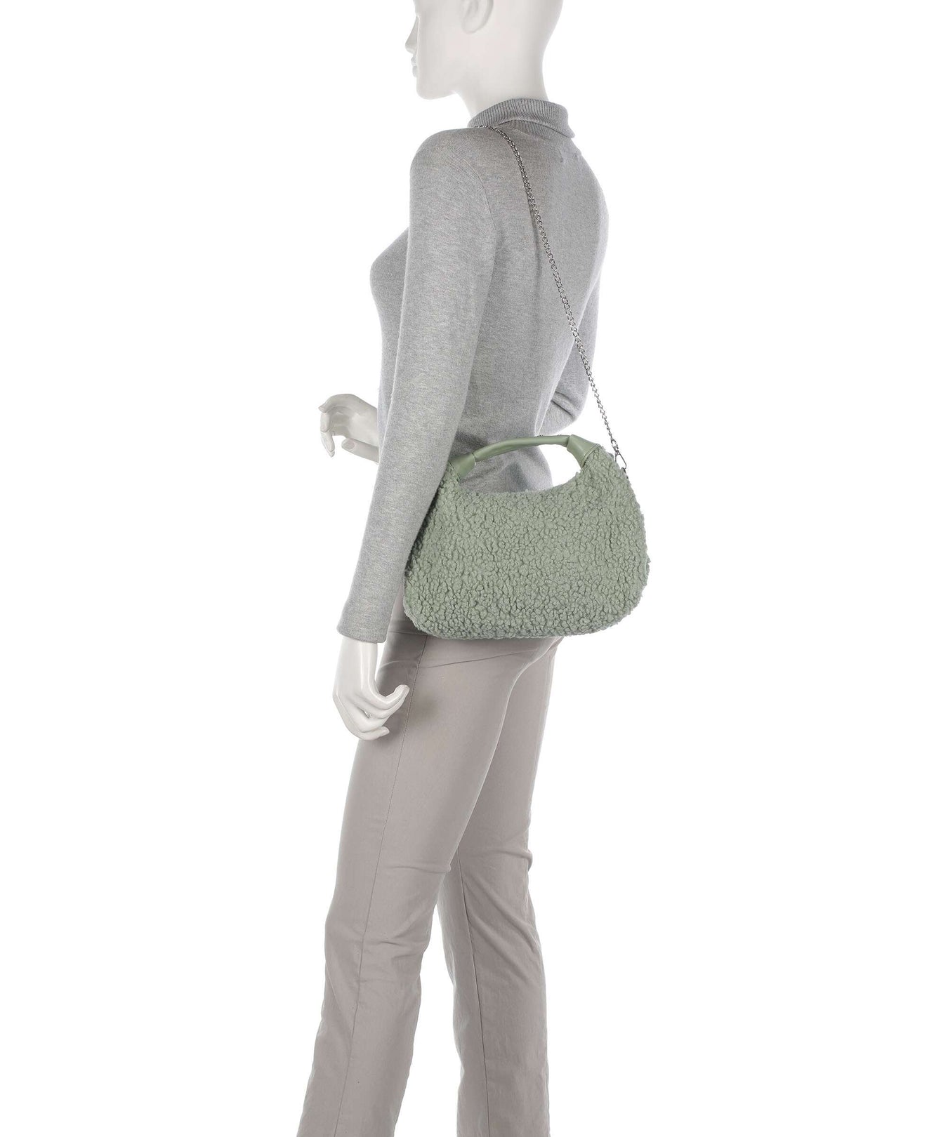 Núnoo Teddy Dandy Handbag green