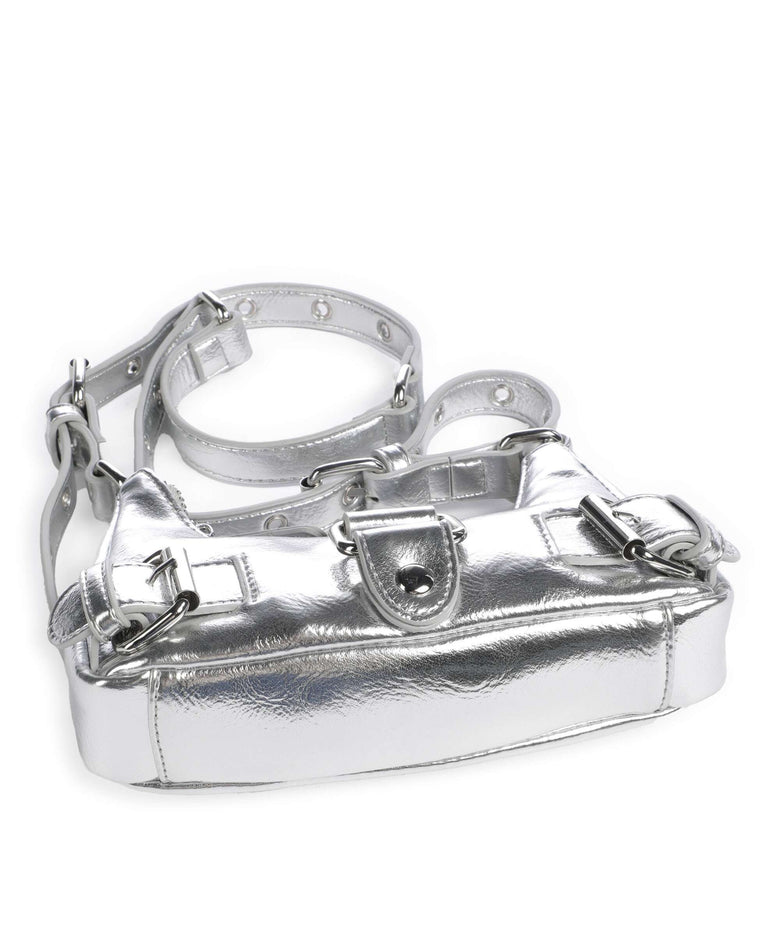 Núnoo Recycled Cool Palma Shoulder bag silver