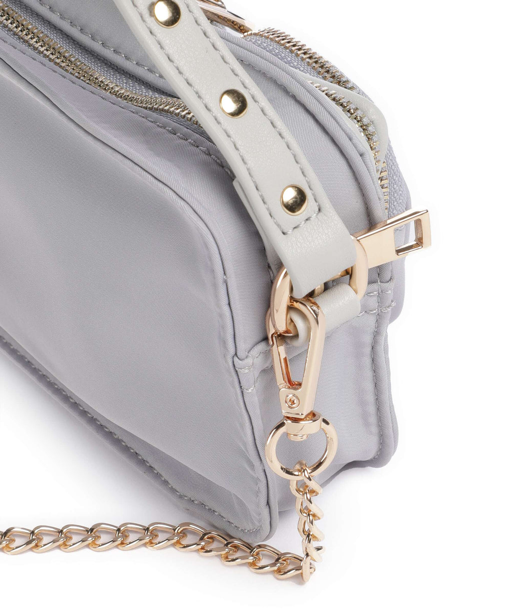 Núnoo Recycled Nylon Helena Crossbody bag light grey