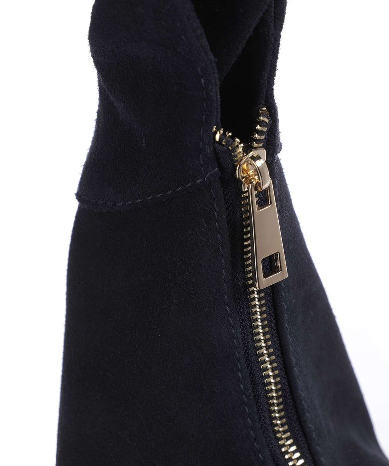 Núnoo Suede Gabi Hobo bag navy