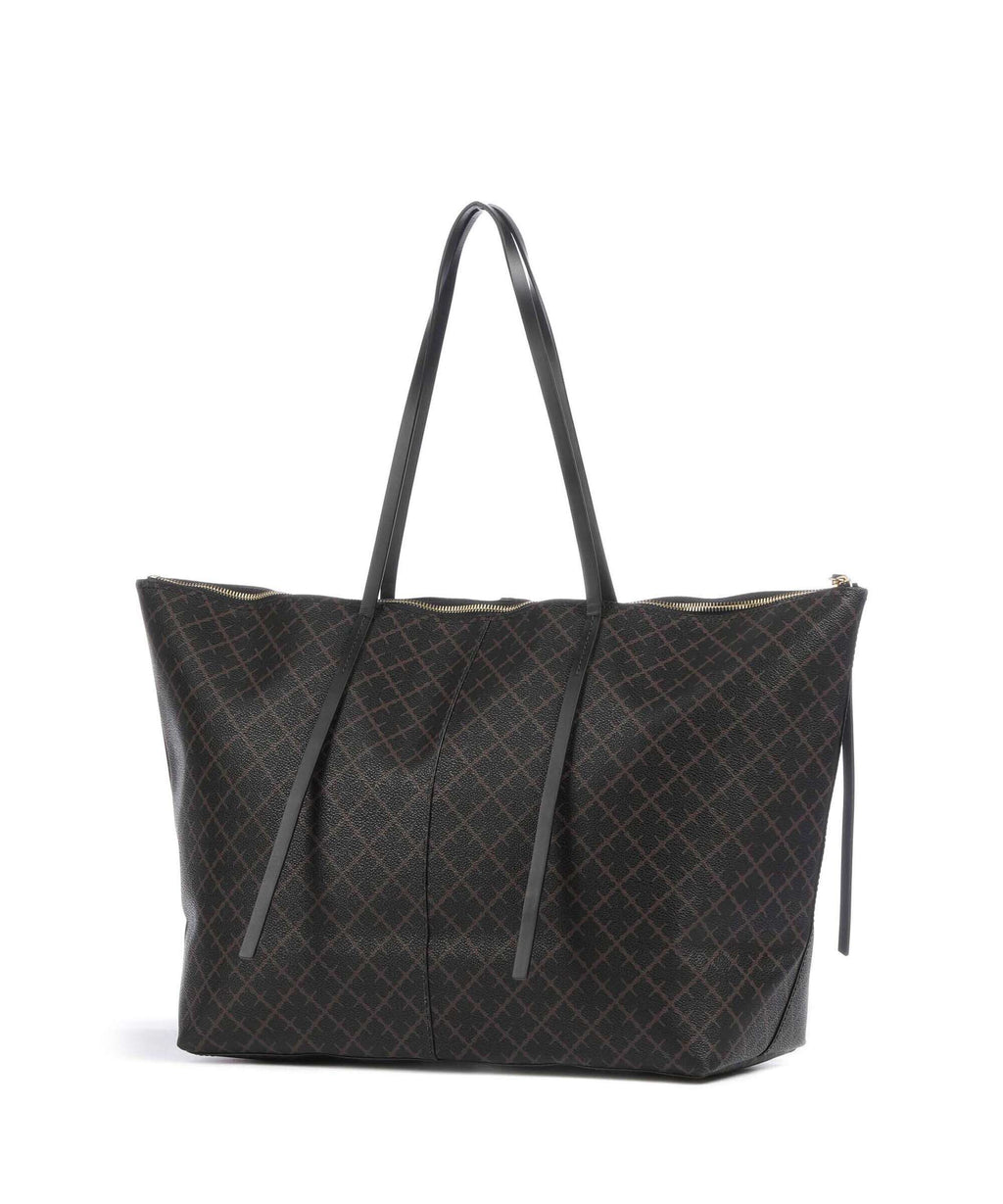 by Malene Birger Luze Tote bag dark chokolate