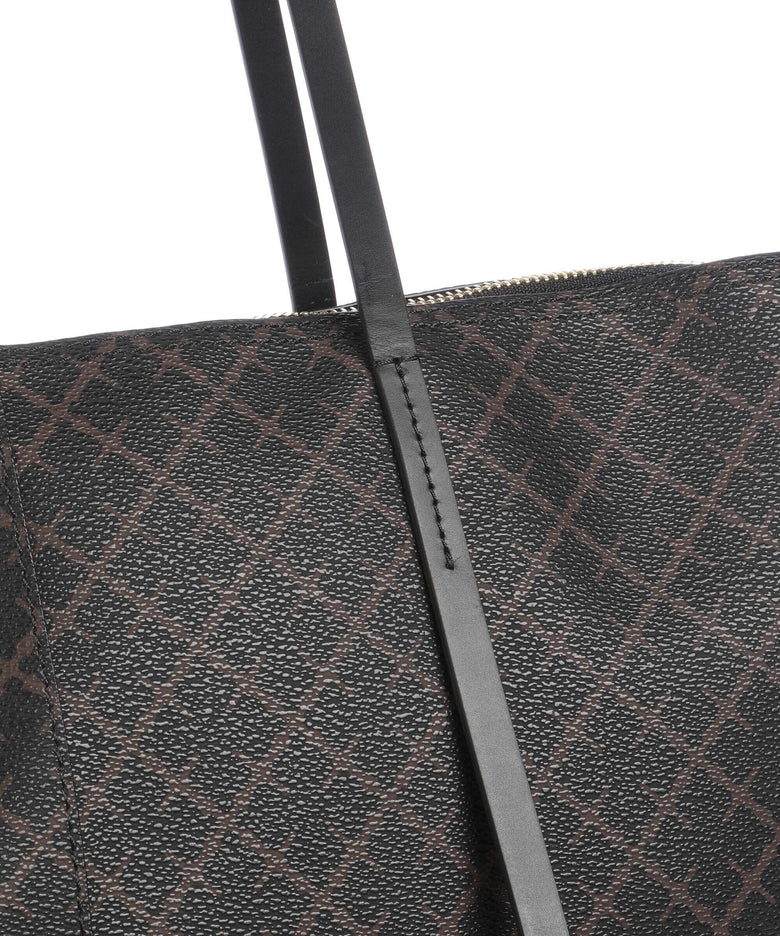 by Malene Birger Luze Tote bag dark chokolate
