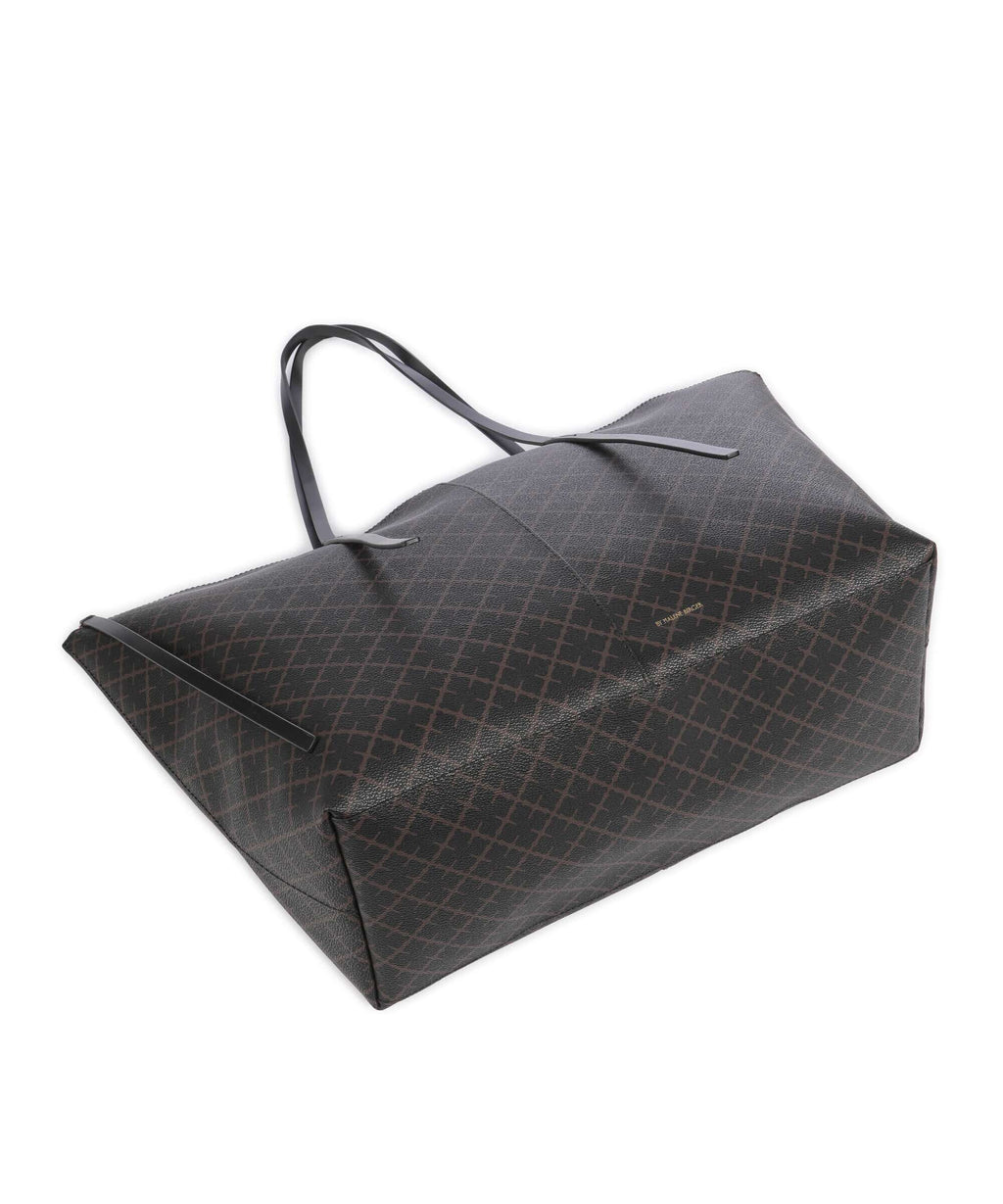 by Malene Birger Luze Tote bag dark chokolate