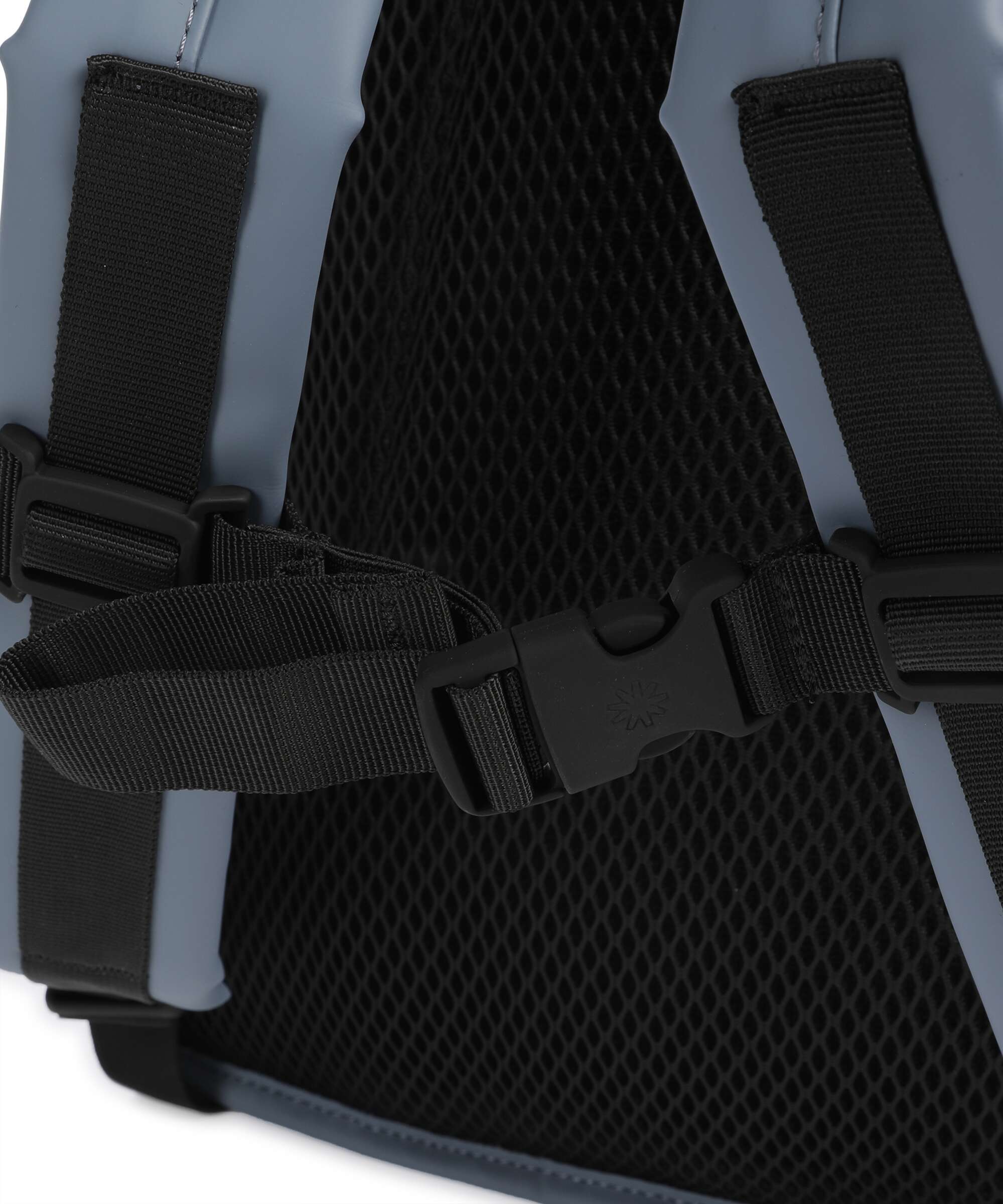 Rains Large Rolltop backpack blue dusk