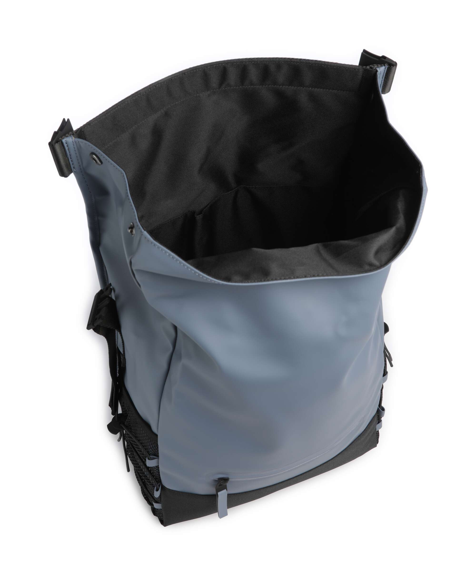 Rains Trail Mountaineer Rolltop backpack blue dusk