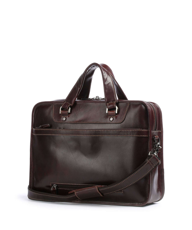 Jekyll & Hide Oxford Briefcase tobacco