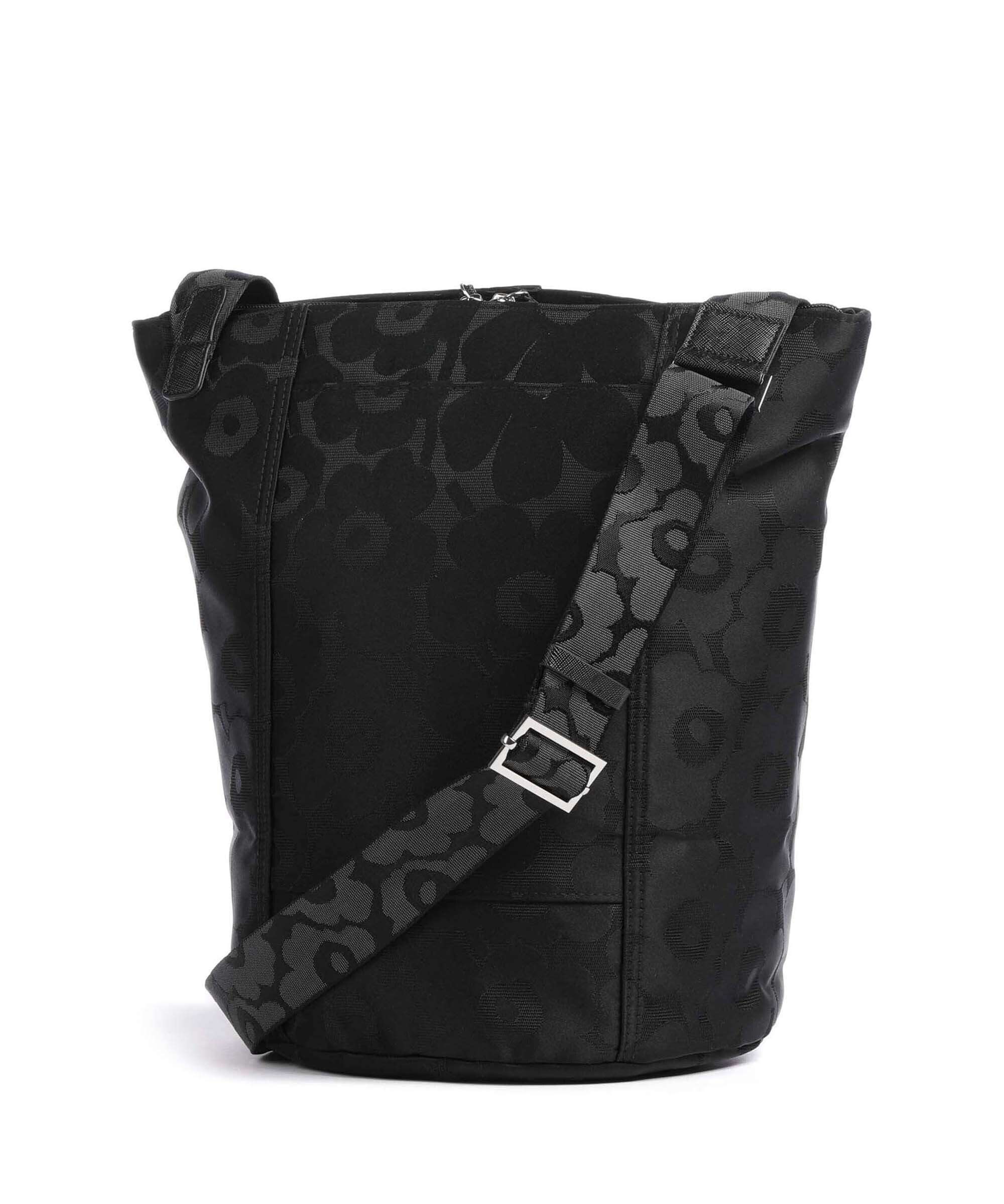Marimekko All Day Unikko Hobo bag black