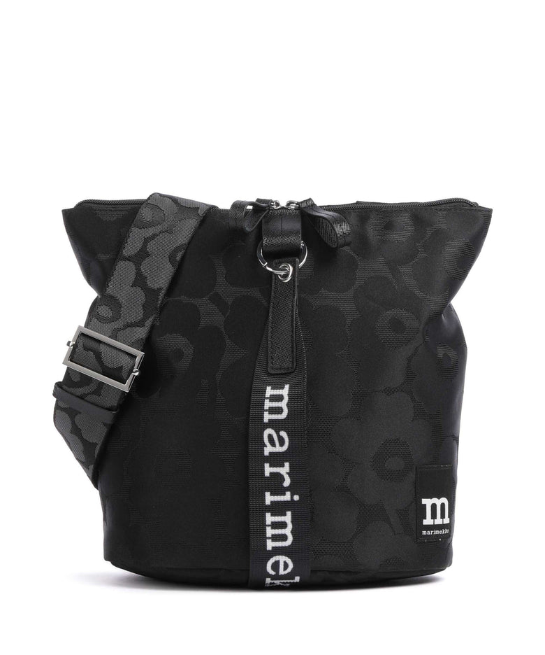Marimekko Carry All Unikko Crossbody bag black
