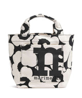 Marimekko Unikko Mono Mini Bolso de mano cotton/black
