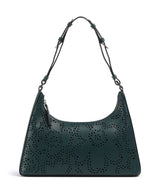 Marimekko Unikko Imprint Bolso de hombro dark green