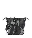 Marimekko Unikko Carry All Bandolera grey/dark grey/black