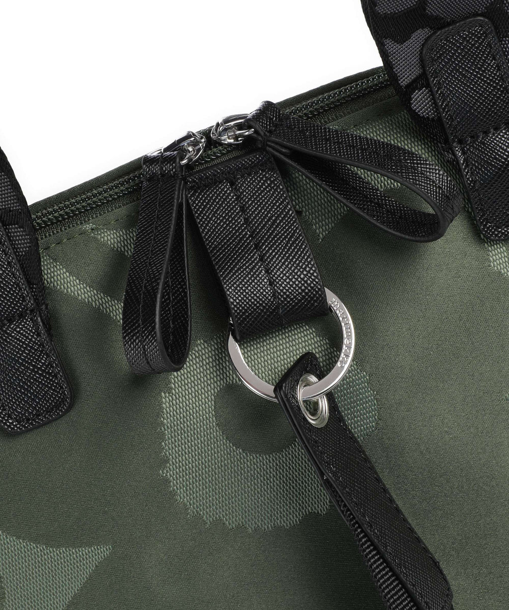 Marimekko Unikko All Day Handbag green/light green