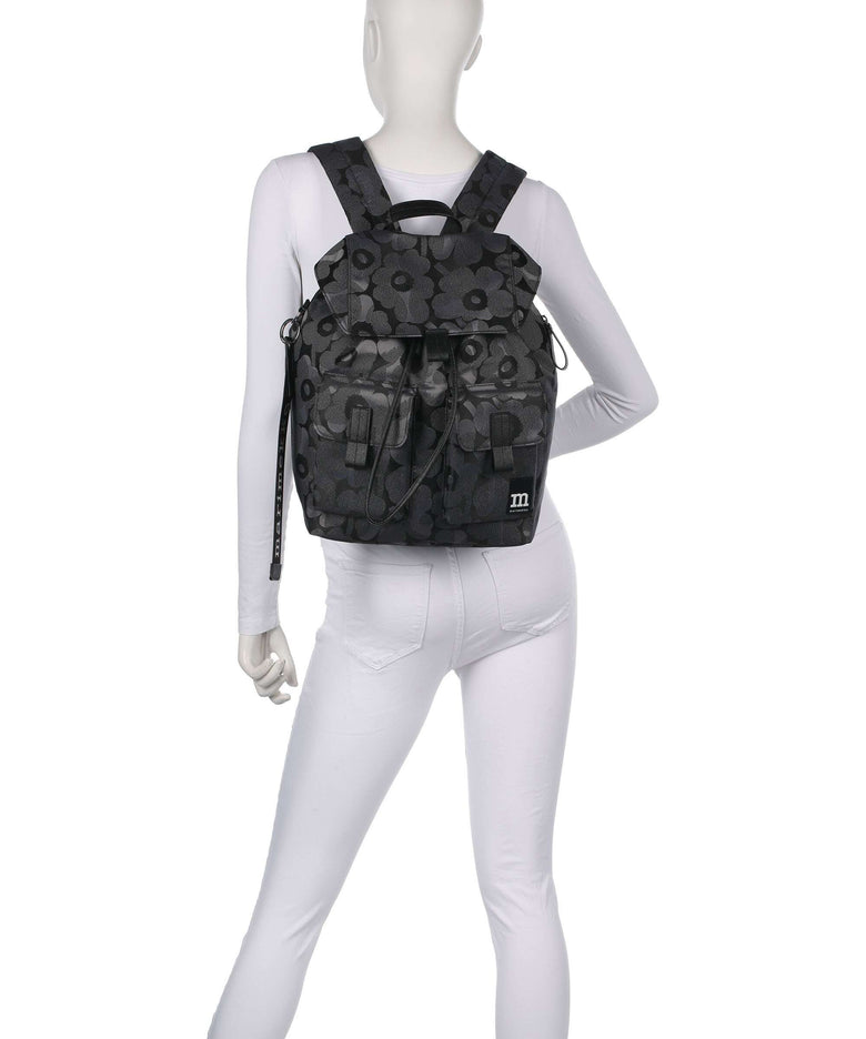 Marimekko Wear All Day L Unikko Backpack grey/dark grey