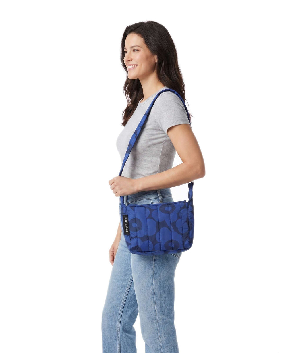 Marimekko Joy Unikko S Crossbody bag blue/dark blue