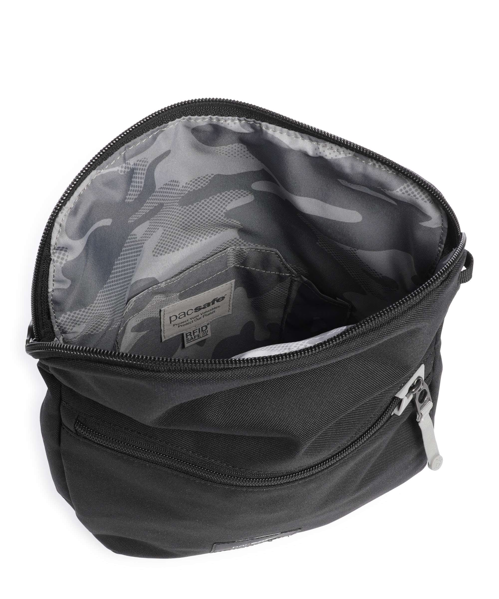 Pacsafe Go Saddle Crossbody bag jet black